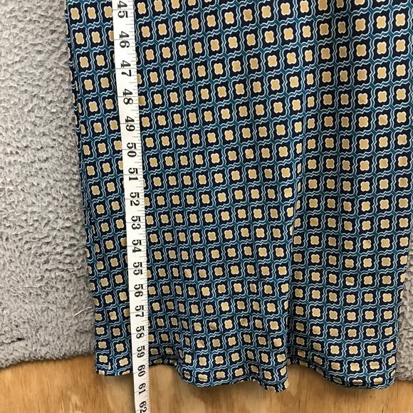 New Showpo Brunita Maxi Slip Dress V Neck Tile Geo Print Spaghetti Strap size 2 - Picture 6 of 11